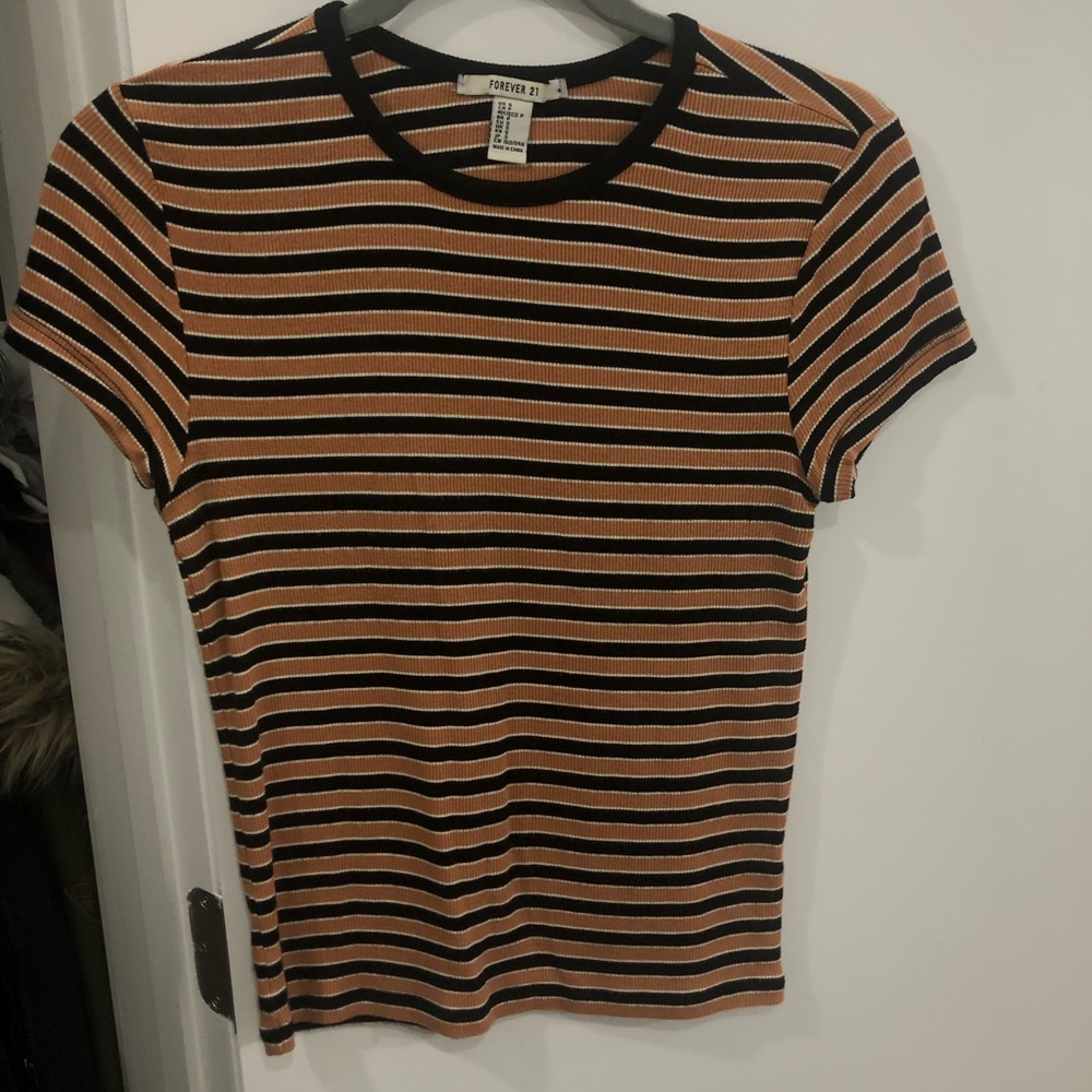 Fitted Striped T-Shirt